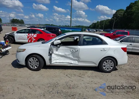 2011 Kia Forte Ex из США, поврежденный, VIN KNAFU4A26B5887810